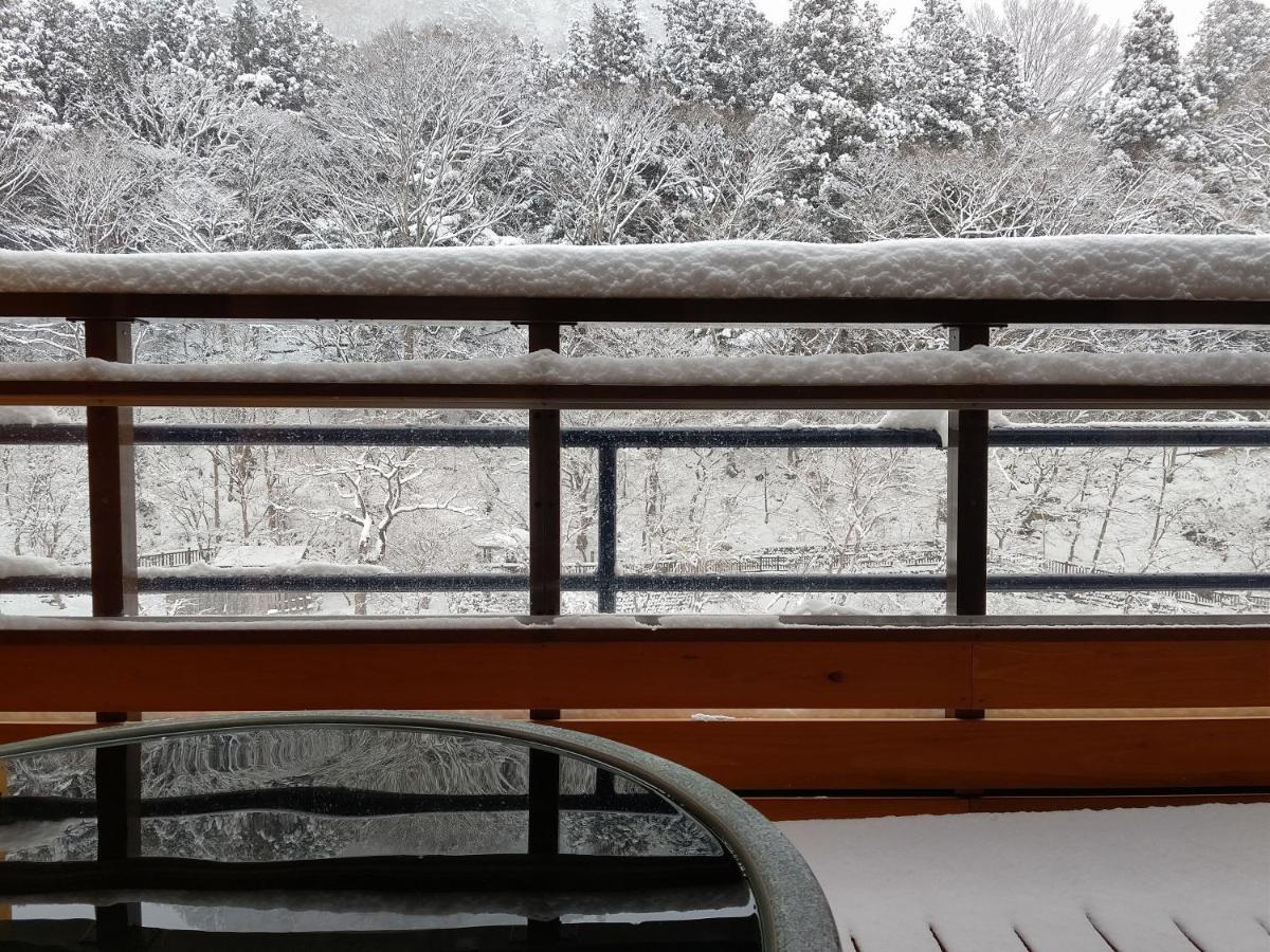 Shiobara Onsen Ryokan Kamiaizuya Nasushiobara Buitenkant foto
